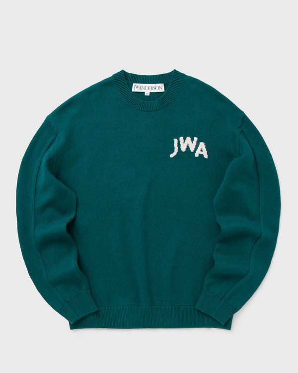 JW Anderson JWA CREW NECK JUMPER green