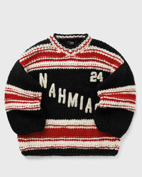 Nahmias Knit Hockey Jersey black|red