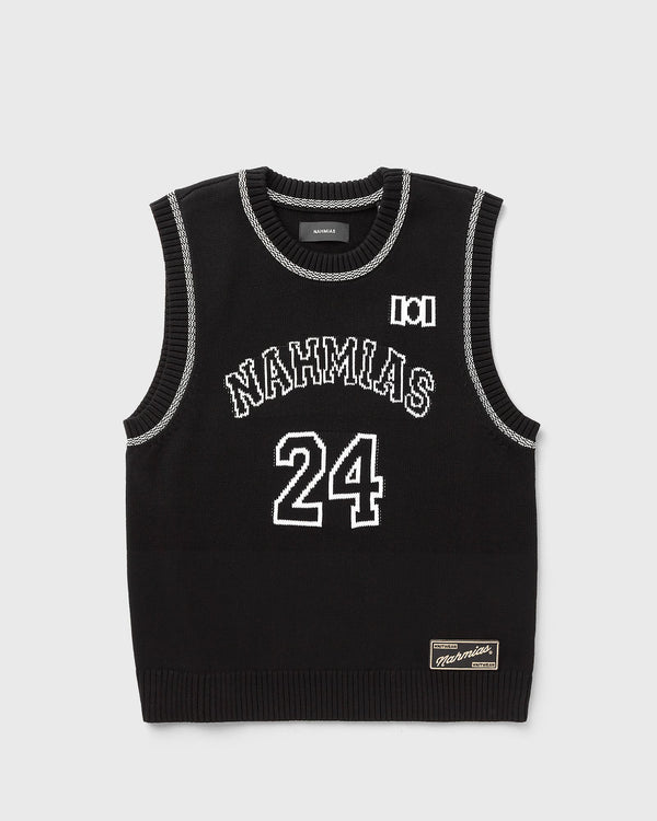 Nahmias Knit 24 Basketball Jersey black