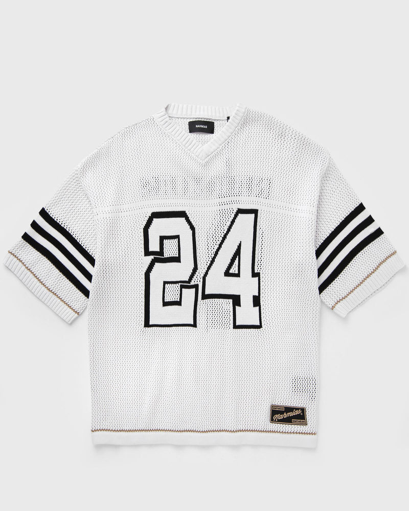 Nahmias KNIT 24 FOOTBALL SHIRT white