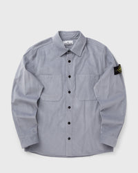 Stone Island Ls Shirt Blue