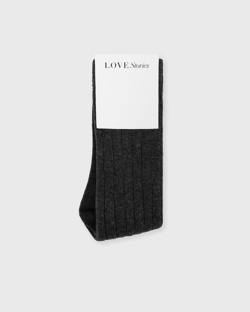 Love Stories Cashmere Socks grey