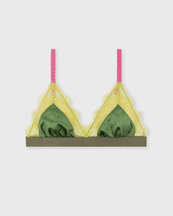 love stories Love Lace Bralette green