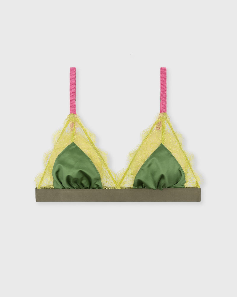 love stories Love Lace Bralette green