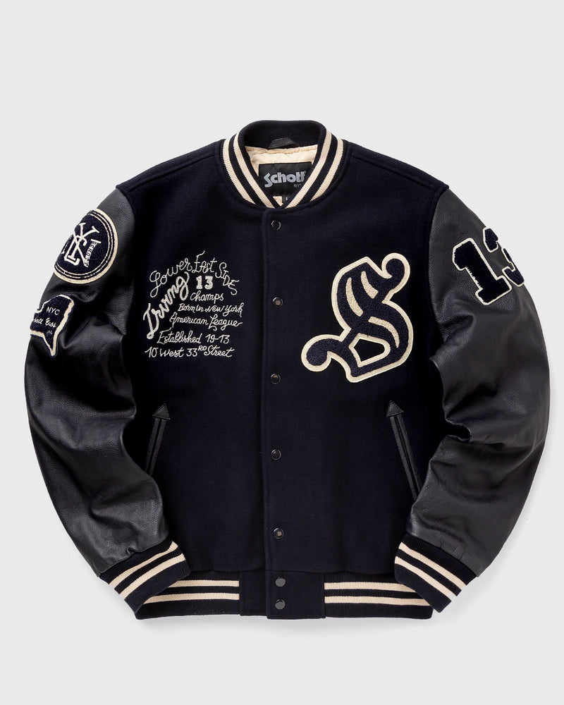 Schott Nyc Lcbowler Jacket Blue