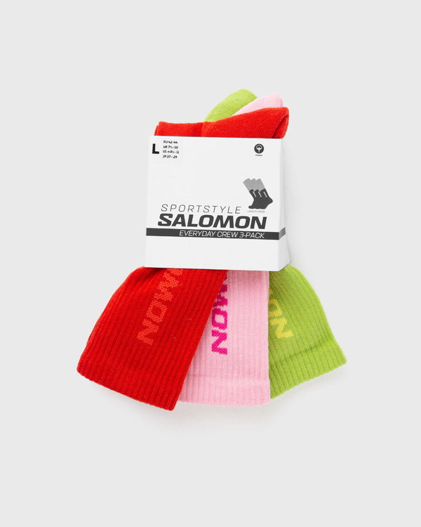 Salomon EVERYDAY CREW 3-PACK SOCKS multi