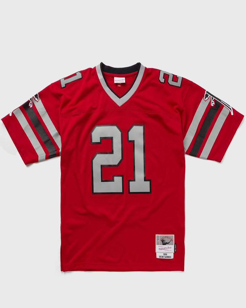 Mitchell & Ness NFL LEGACY JERSEY ATLANTA FALCONS 1989 DEION SANDERS #21 red