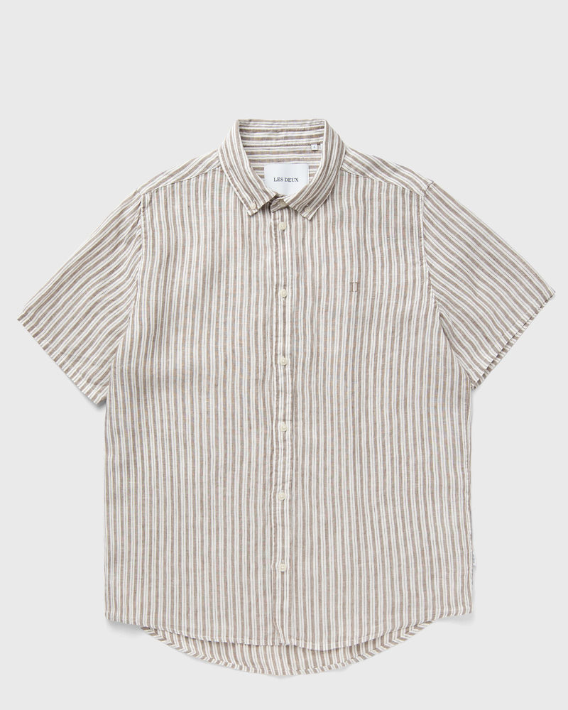 Les Deux Kris Linen SS Shirt beige