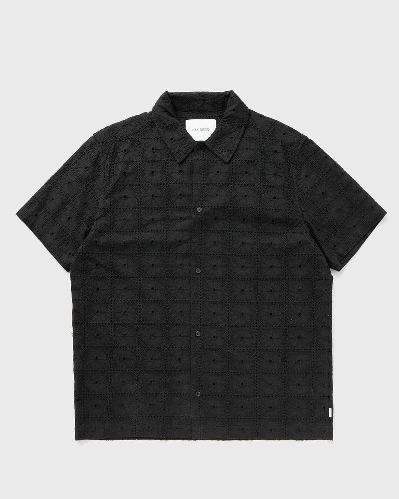 Les Deux Hector Anglaise SS Shirt black