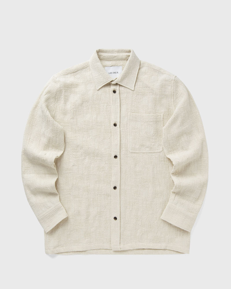 Les Deux Kaleb Structure Overshirt beige