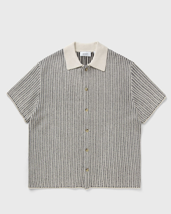 Les Deux Easton Knitted SS Shirt beige