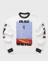 Duke & Dexter Motorcross Long Sleeve Waffle Top Multi|white