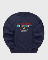 Goodies Sportive Legacy Flags Crewneck blue