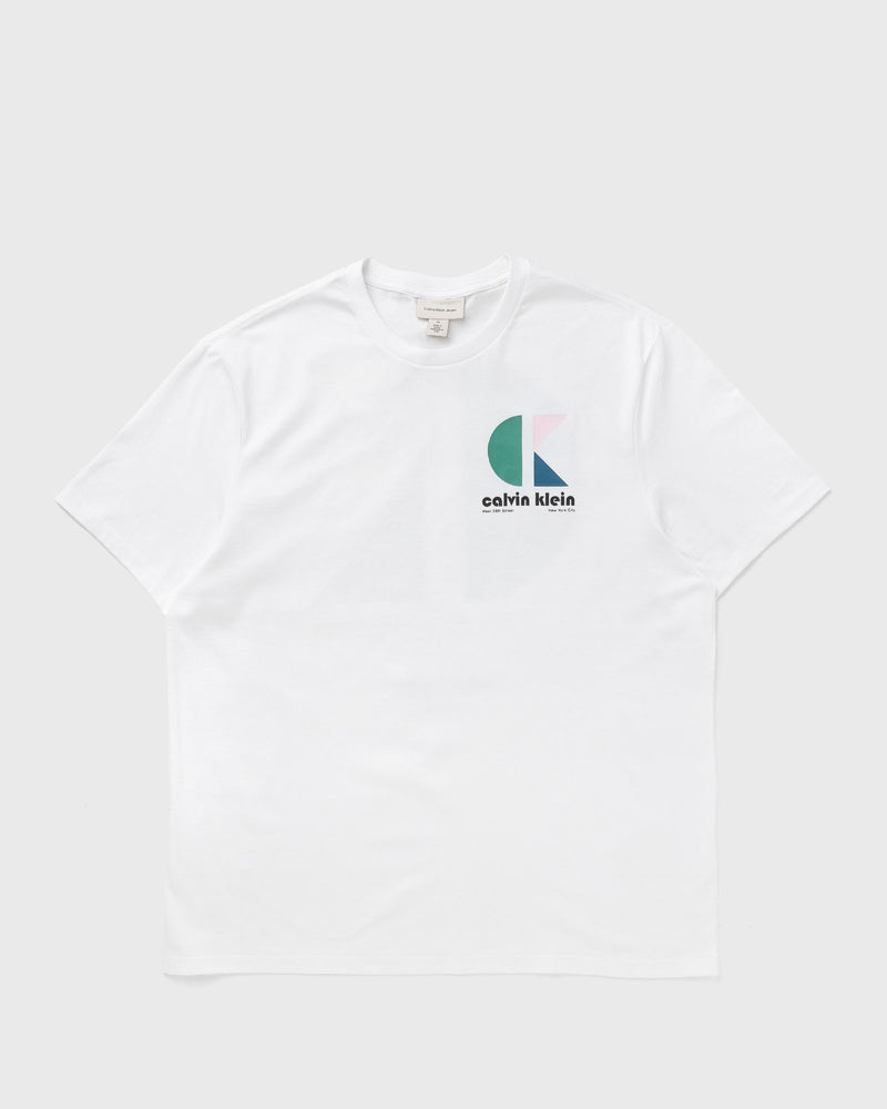 Calvin Klein Jeans Ss Graphic Tee white