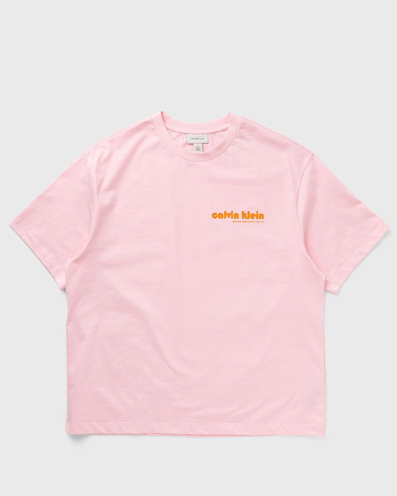 Calvin Klein Jeans Ss Graphic Tee pink