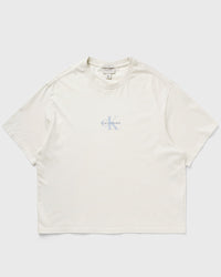 Calvin Klein Jeans 90S Fit Micro Mnlgo Wash Tee Beige