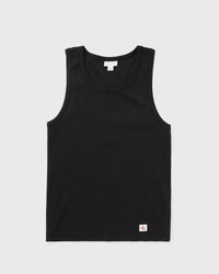 Calvin Klein Jeans 2X2 Rib Badge Tank Top Black