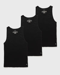 Calvin Klein Underwear TANK TOP Cotton MIC STR 3-pack black