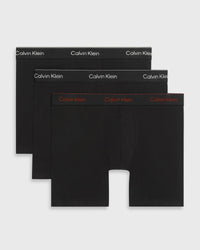 Calvin Klein Underwear Icon Ctn Stretch 3PK Black