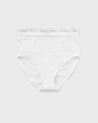 Calvin Klein Underwear Womens Icon Shapwear Cotton Seamless Brief White