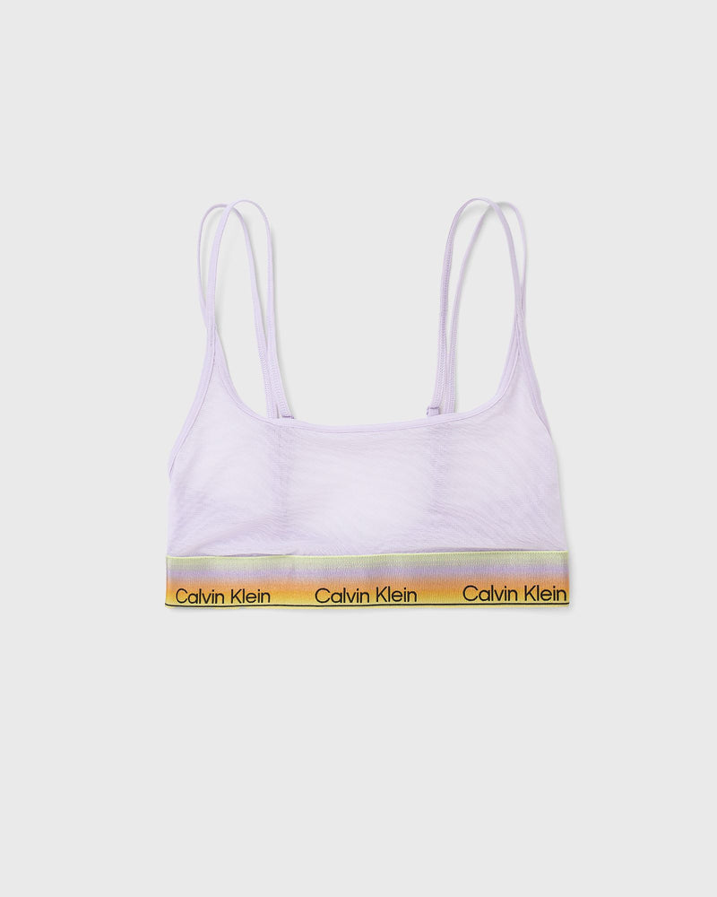 Calvin Klein Underwear Unlined Bralette Purple