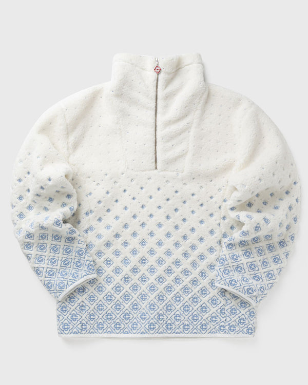 Casablanca EMBROIDERED FLEECE white