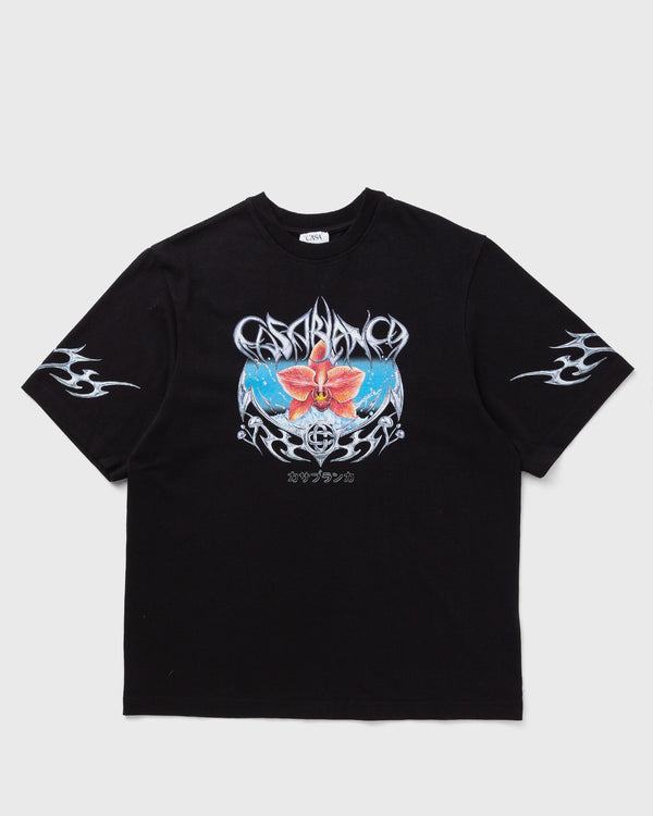 Casablanca BLADES PRINTED OVERSIZED T-SHIRT multi