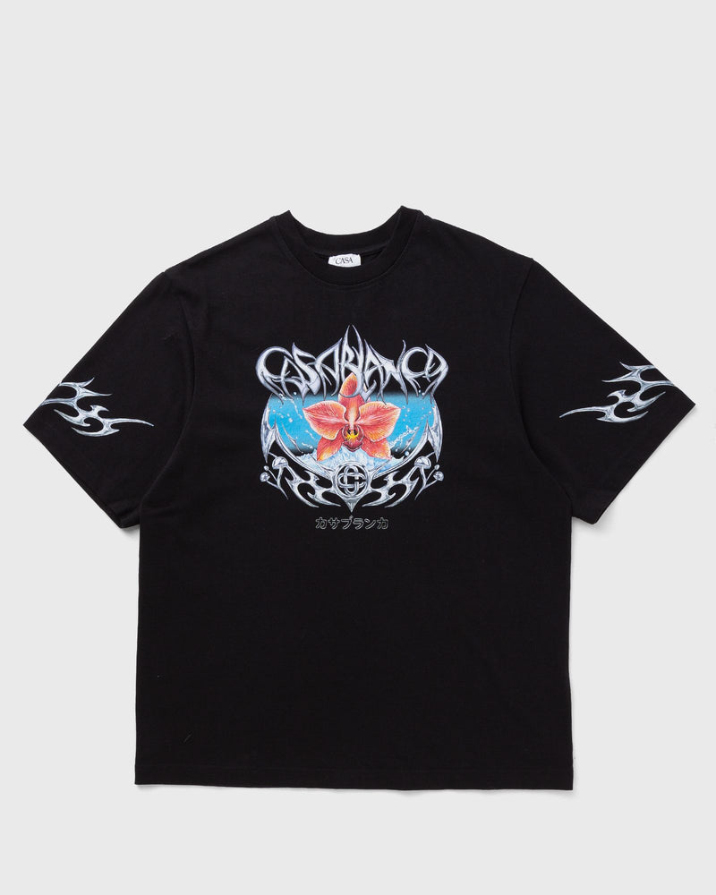 Casablanca BLADES PRINTED OVERSIZED T-SHIRT multi