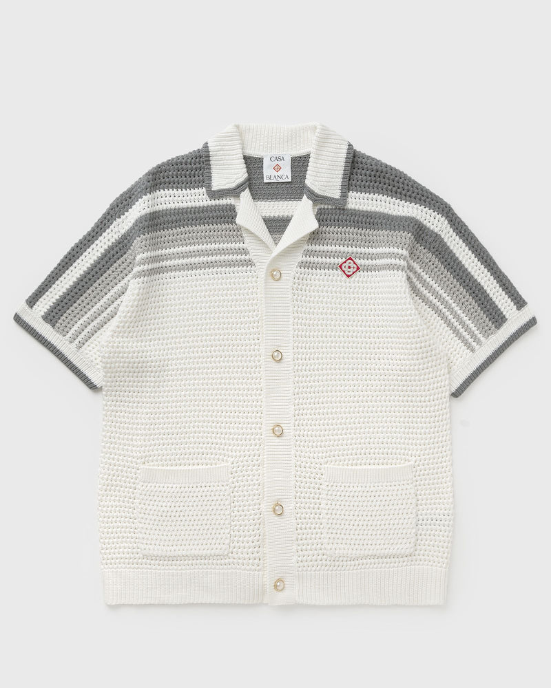 Casablanca Crochet Shirt White