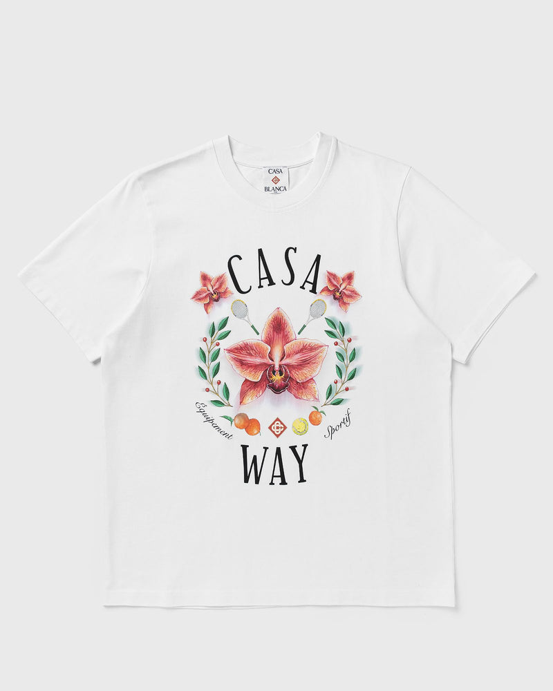 Casablanca Casa Way Orchid Classic Tee White