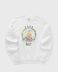 Casablanca Casa Way Crew Neck Sweatshirt White