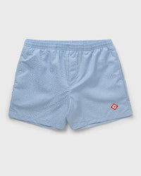 Casablanca Monogram Jacquard Swim Shorts Blue