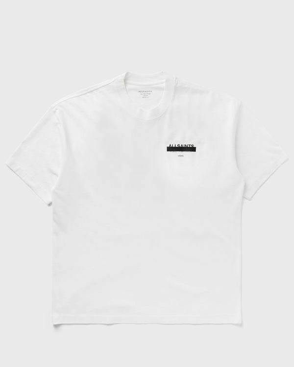 AllSaints REDACT SS CREW TEE white