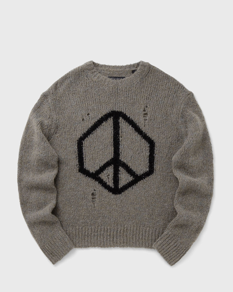 AllSaints MESSAGE CREW grey