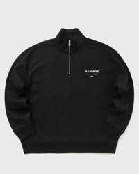 Allsaints Underground Half Zip Black