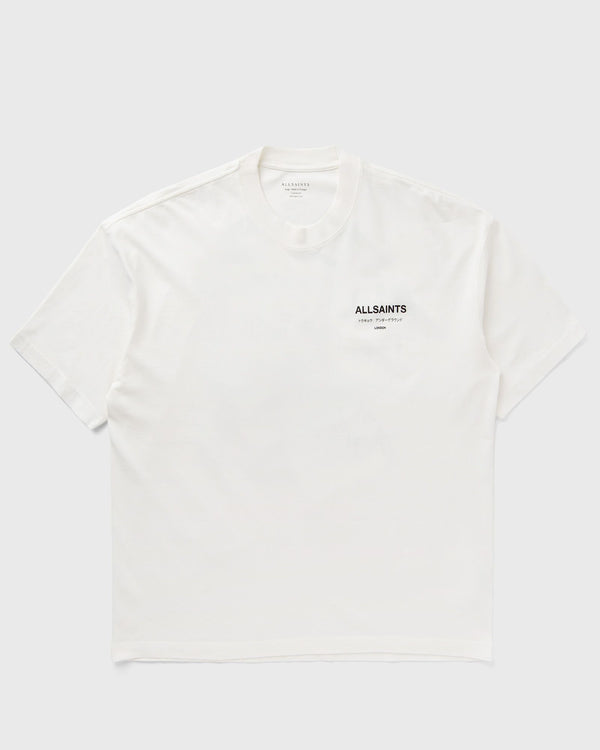 AllSaints UNDERGROUND SS CREW TEE white