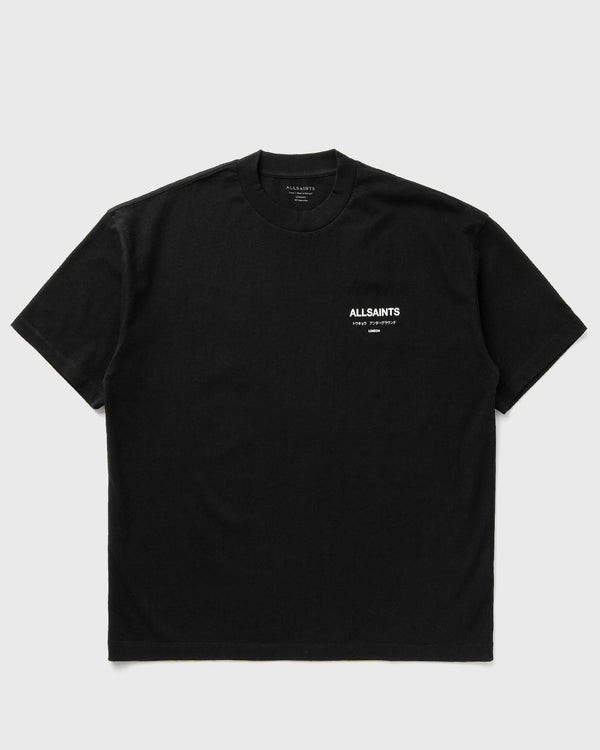 AllSaints UNDERGROUND SS CREW TEE black