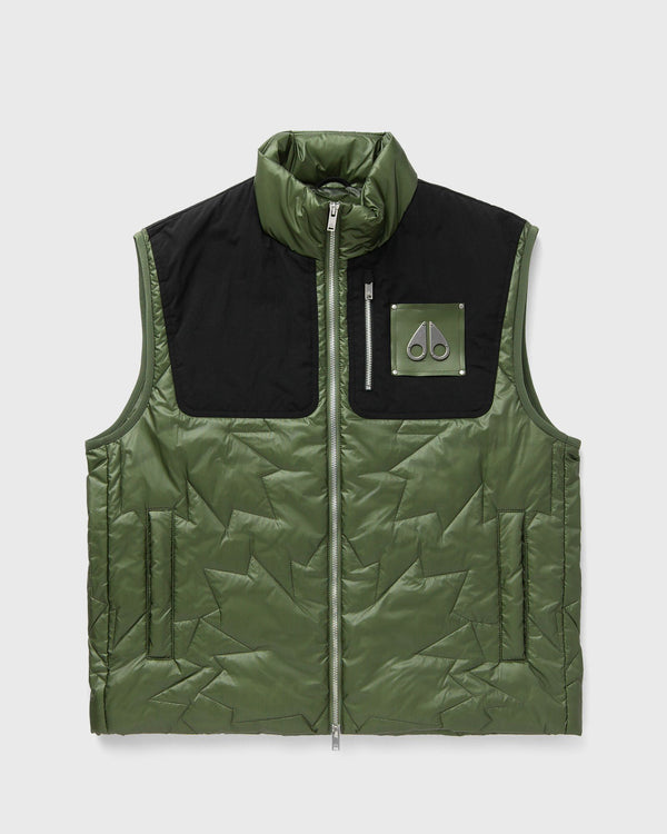 Moose Knuckles Icon Leaf Quilt Vest