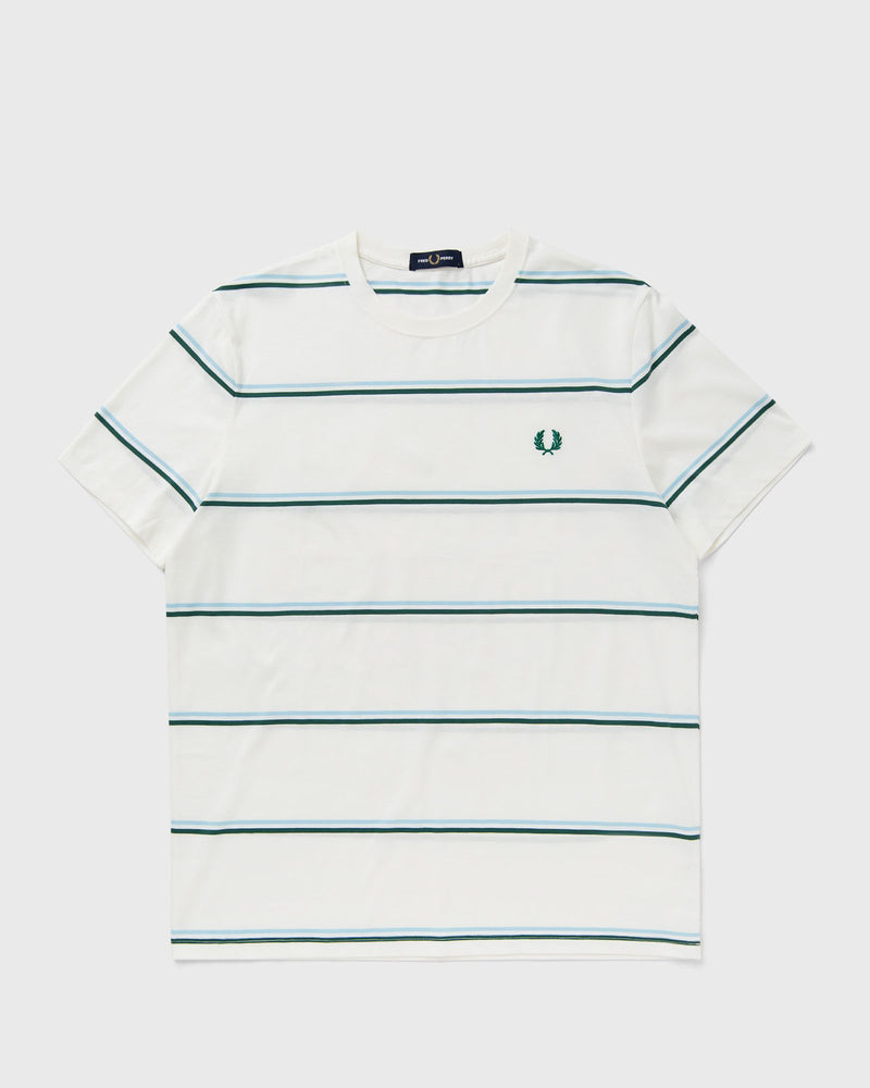 Fred Perry FINE STRIPE T-SHIRT white