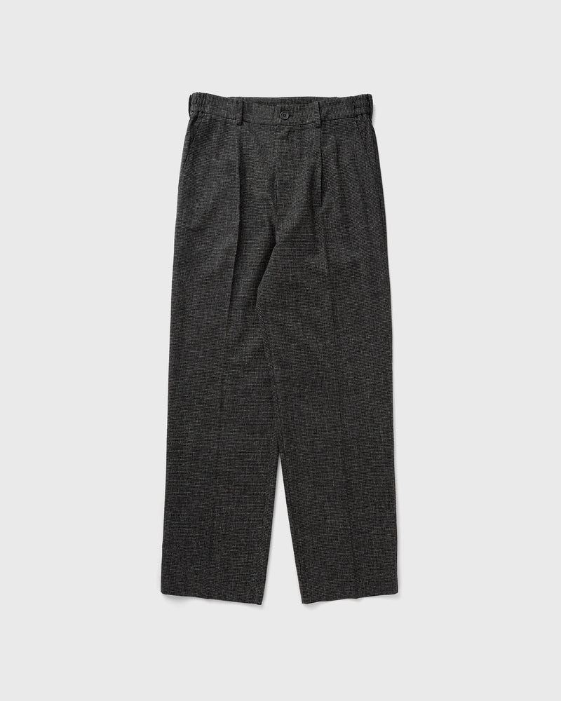 LF HOUNDSTOOTH PLEATED TAILORED PANT grey