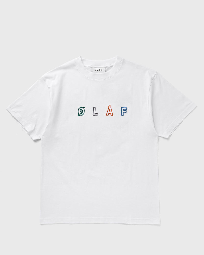 LF SANS EMBRO LOGO TEE white