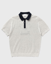 ØLÅF Varsity POLO KNIT SS white