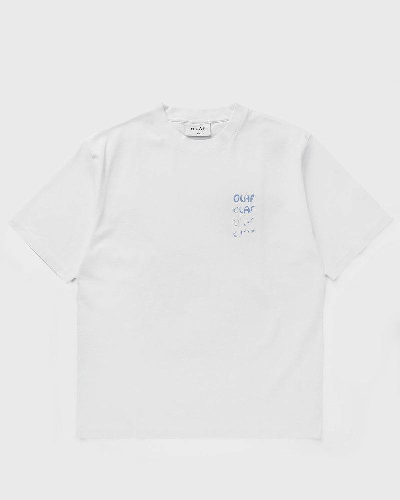 LF SPRAY GRAPHIC TEE white