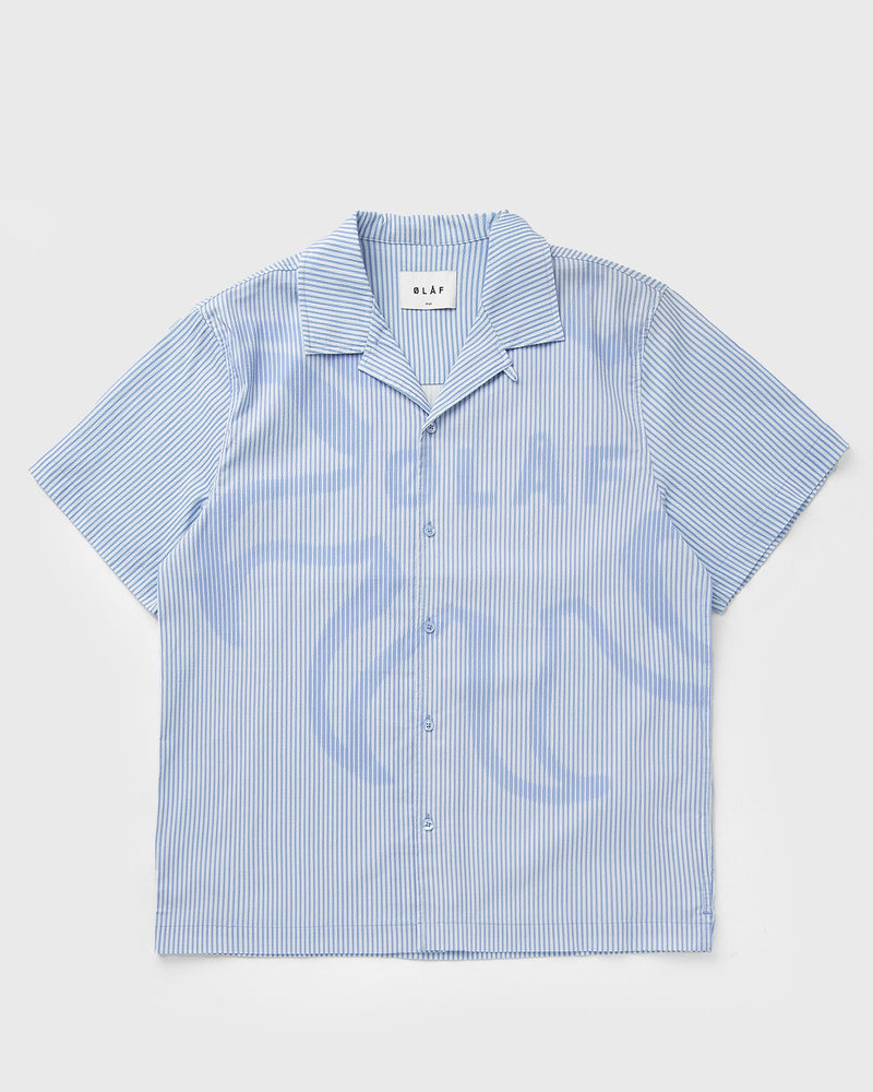 LF STRIPE SUN AOP CAMP SHIRT blue