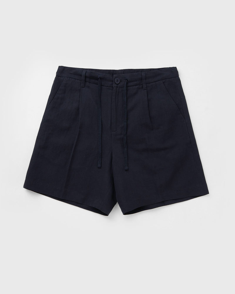 LF COTTON LINEN SHORTS blue