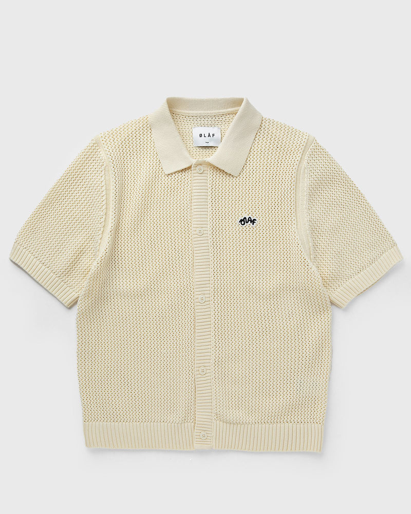 LF KNIT POLO yellow