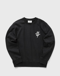 Olaf Monogram Graphic Crewneck Black