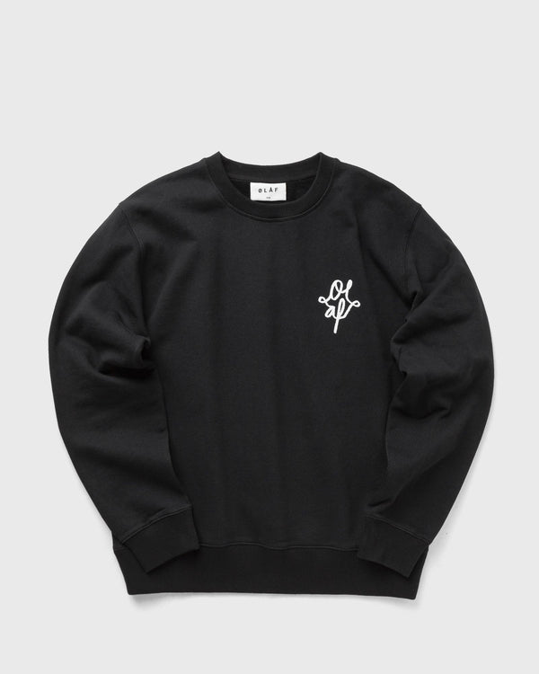 LF MONOGRAM GRAPHIC CREWNECK black