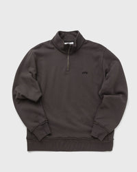 Olaf Signature Zip Mock Brown