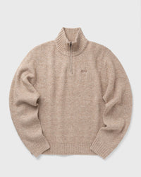 ØLÅF Signature Knitted ZIP MOCK beige